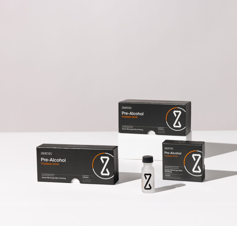 ZBiotics Pre-Alcohol 3, 6, and 12-Packs